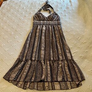 SIGNATURE by SANGRIA Women’s Halter Dress, Size 12, EUC